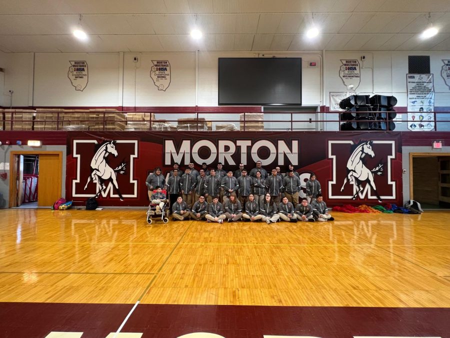 Morton Wests Special Olympic Basketball Team, pictured by Kayla Schultheis.