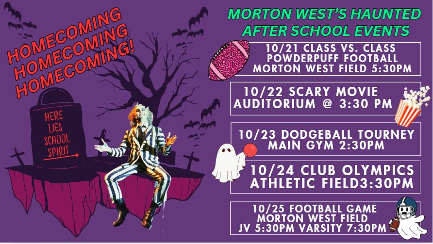 Homecoming Week Events!