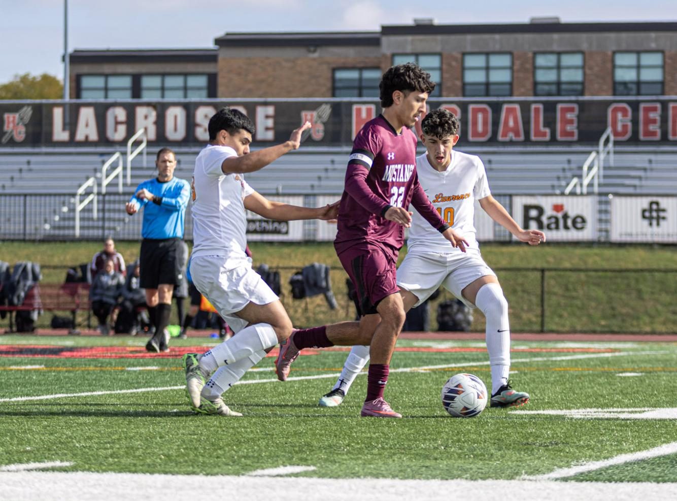Morton Mustangs boys varsity soccer saw their stellar season end in a 1-0 playoff loss to the St. Laurence Vikings on Sat., Nov. 1